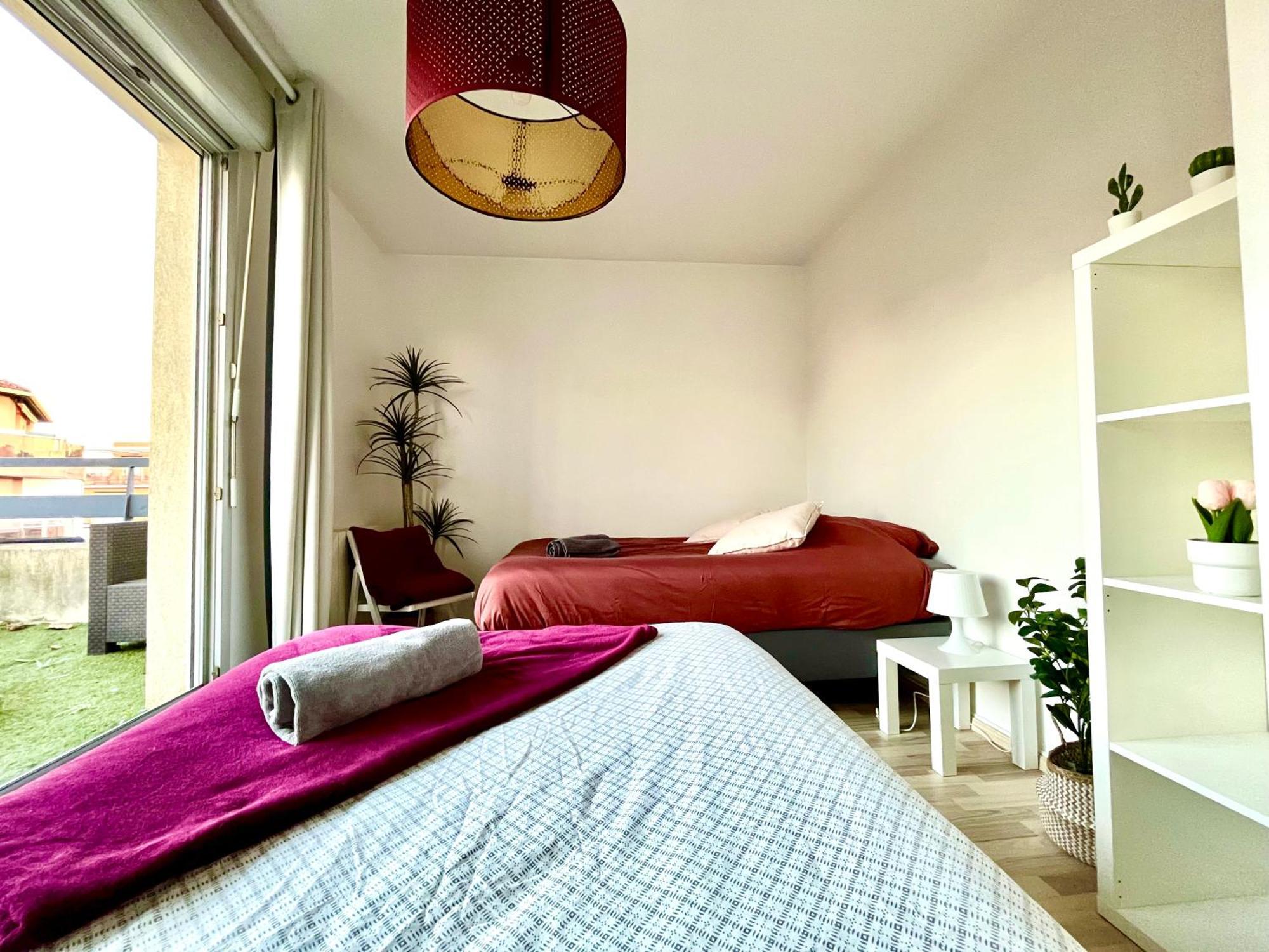 Bngo I Immense Rooftop Lyon I 2 Chambres, 4 Places Parkings, 2 Immenses Terrasses, 8 Personnes מראה חיצוני תמונה